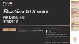 CANON佳能PowerShot G1 X Mark II